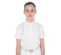 POLO CONCURSO NIÑA SLIM FIT BOTONES