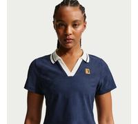 Polo corto de tenis Dri-FIT para mujer NikeCourt Court Collection - Azul XS (EU 32-34)