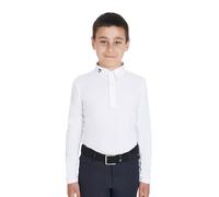 POLO DE COMPETENCIA INFANTIL SLIM FIT TRES BOTONES