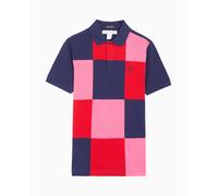 Polo de cuadros Comme Des Garçons Shirt x Fred Perry para hombre Azul,Rosa,Rojo XL