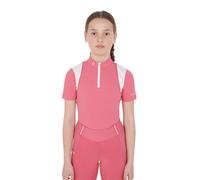 POLO DE ENTRENAMIENTO NIÑA SLIM FIT CON CREMALLERA
