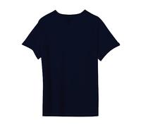 Polo de fitness para hombre, cuello de pico, camiseta deportiva de bolsillo elástico en el pecho, camiseta de manga corta monocolor, en tallas grandes, cómoda parte superior básica de corte regular
