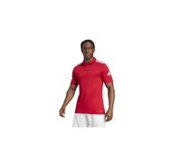 Polo de fútbol adidas squadra25 hombre granate/blanco S