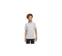adidas Unisex - Bambini e Ragazzi SQUADRA25 Cotton Polo Kids, Team Light Grey/White, 9-10 Years