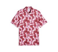 Polo de golf con palmeras PUMA x PALM TREE CREW para hombre, Accesoiros, Blanco, L