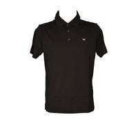 EMPORIO ARMANI Essential Polo Beachwear Camiseta, Negro, XXL para Hombre