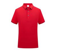 Polo de manga corta para hombre, camiseta de verano y tiempo libre, camiseta para hombre con cuello clásico y tira de botones, polo para tiempo libre, verano, elástico, golf, camiseta de manga corta