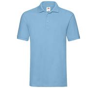 Fruit of The Loom Raglan Sleeve Polo, Bleu Royal, XXX-Large para Hombre