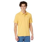 Hurley H2o Dri Ace Slub-Polo de Manga Corta Camisa, Cheaddar Polvoriento, L para Hombre