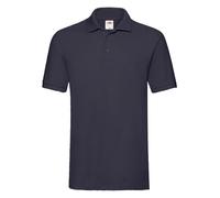 Polo De Manga Corta Premium Liso Fruit Of The Loom De Cotton S-3XL