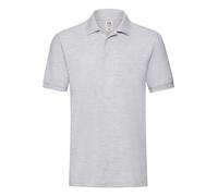 Polo De Manga Corta Premium Liso Fruit Of The Loom De Cotton S-3XL