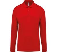 Polo de manga larga Kariban Piqué 4XL