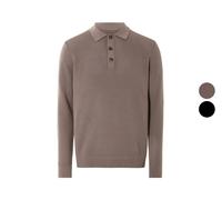 Polo de manga larga para hombre