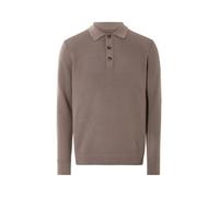 Polo de manga larga para hombre - Marrón#Tallas:XL (56/58). Talla