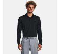 Polo de manga larga Under Armour Matchplay para hombre Negro / Pitch Gris L