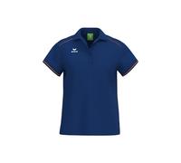 erima CMPT Polo Pique´ (2112544) Mujer, New Navy/Naranja, 36