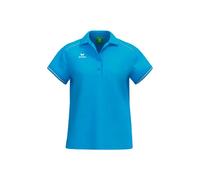 erima CMPT Polo Pique´ (2112542) Mujer, Curacao/Blanco, 36