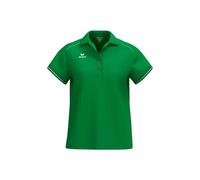 erima CMPT Polo Pique´ (2112541) Mujer, Smaragd/Blanco, 38