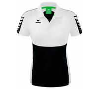 Erima Mujer Six Wings Camisa Polo, Negro, 44