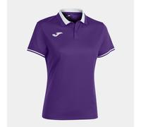 Polo manga corta mujer championship vi morado blanco M