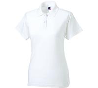 Polo de piqué clásico, Mujer, R-569F-0, Blanc - Blanc, XS