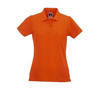 Polo de piqué clásico, Mujer, R-569F-0, Orange - orange, XS