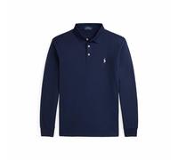 Polo de piqué elástico Custom Slim Fit Hombre Talla XL. Color Azul