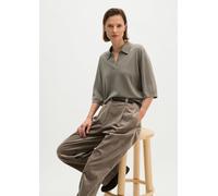 Polo de punto holgado Stone Taupe L
