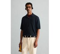Polo de punto relajado Peppercorn Grey XXL
