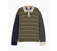 Polo de rayas Relaxed adidas Originals x Song For The Mute 007 Unisex Verde M