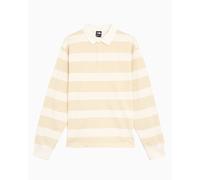 Polo de rayas Relaxed The North Face Rugby Unisex Beige M