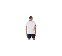 Court Polo Hombres , color:blanco , talla:S ASICS