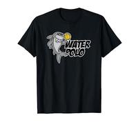 Polo de waterpolo divertido con dibujos animados de tiburón, regalo para niños Camiseta