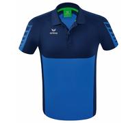 Erima Hombre Six Wings Camisa Polo, New Royal/New Navy, S