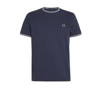 Polo Fred Perry de doble punta, Dark Airforce/Lilac/Bayleaf, XL