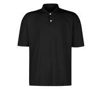 Polo Golf Hombre Poliéster - Camiseta Hombre Manga Corta Gran Talla Camisa Cuello Rabattu Polo Corte Clásico Camisa Casual Tops Color Sólido Camisetas Confort Y Chic Tops, Negro , M