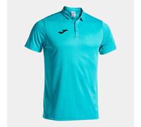 Polo manga corta joma hobby hombre turquesa flúor S