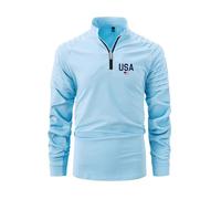 Polo Hombre Lacoste Camisa Deportiva Masculina de Cuello para Temporada Primavera Otoño Uso Diario Confortable y Moderna 2025 (Blue, M)