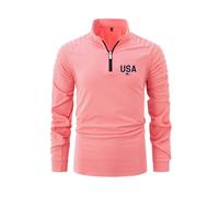 Polo Hombre Lacoste Camisa Deportiva Masculina de Cuello para Temporada Primavera Otoño Uso Diario Confortable y Moderna 2025 (Red, XL)