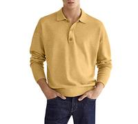 Polo Hombre Manga Corta AlgodóN, Polo Hombre Slim Fit, Camisa Camiseta Camisetas Manga Larga con BotóN Terciopelo Color SóLido Informal Moda Summer Tops Polos Masculino Camisa Camiseta