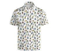 Polo Hombre Manga Corta Deportivo, Polo Hombre Slim Fit, Camisetas Camiseta Camisa Casual Verano CóModa Y Transpirable Estampada Ideal Uso Diario Camiseta Summer Tops Camisa Polos Masculino