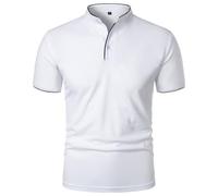 Polo Hombre Manga Corta Punto, Polo Hombre Slim Fit, Camisetas Camiseta Camisa Transpirable Primavera Y Verano Fondo con Bolsillo con Solapa Y Botones Polos Masculino Camisa Summer Tops Camiseta