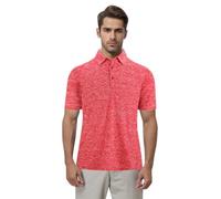 Polo Hombre Manga Corta Punto, Polo Hombre Summer, Camisetas Camiseta Camisa Casuales con Botones Y Color Liso para Summer Tops Polos Masculino Camisa Camiseta