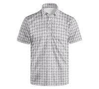 Polo Hombre Manga Corta Slim Fit, Polos Hombre AlgodóN, Camisa con Botones Al Frente Y Estampado De Manga Corte CláSico para Rendimiento Y Comodidad Verano Top Camisetas Polos Homem Polos Masculina