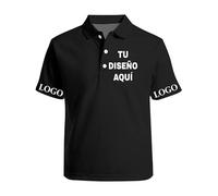 Polo Hombre Mujer Personalizado Camiseta Polos Personalizada Imprime Cualquier Foto de diseño/Texto/Logo Camisas de Golf Empresa para Polo Manga Corta Uniforme