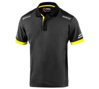 Polo Hombre Sparco Gris/Amarillo Peso 180G/m2 Vario T. XS, S, M,L, XL, XXL
