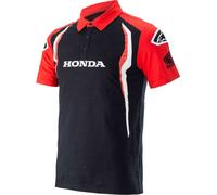 Polo Honda Alpinestars Hombre Negro Rojo