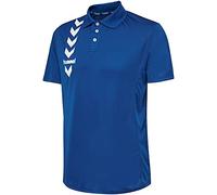 Polo hummel® Azul 100% poliéster UNISEX talla XXL