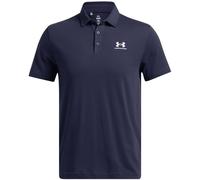 Under Armour Polo Icon para hombre Midnight Marino Azul/Blanco M