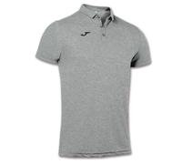 Joma Camiseta Polo, Unisex Adulto, Gris Melange, 2XL